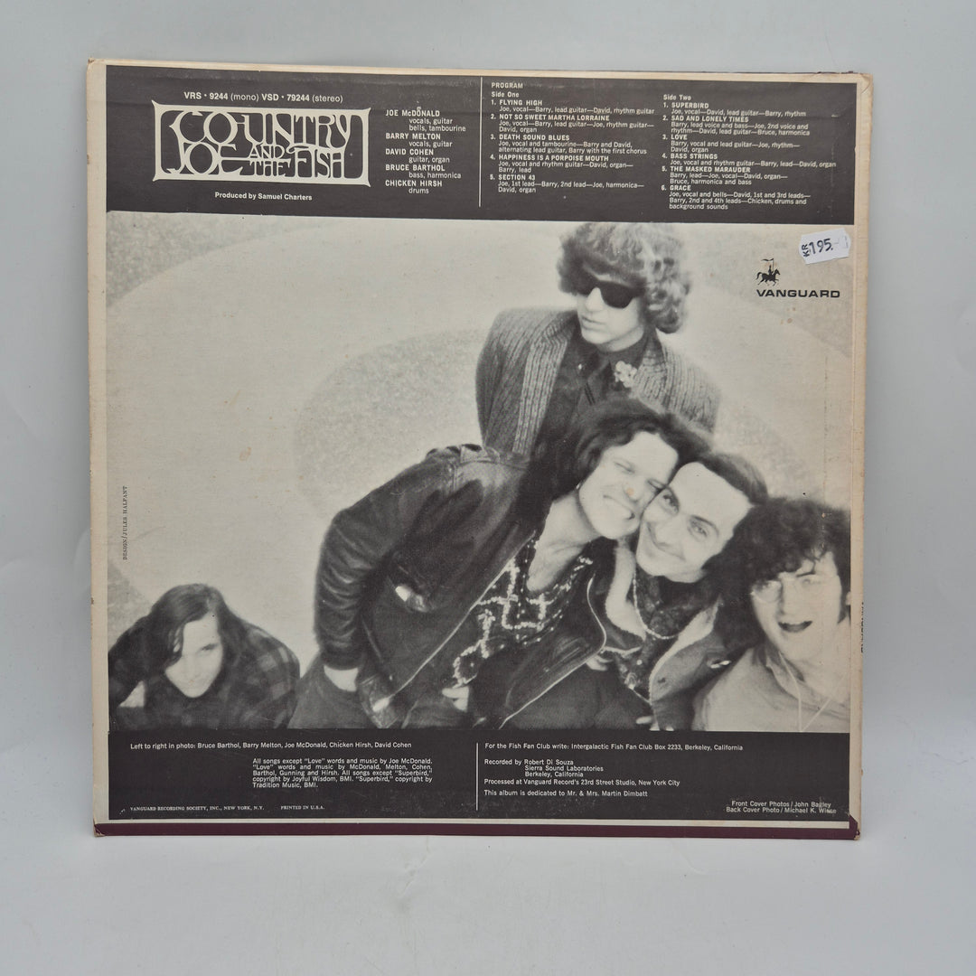 Country Joe and The Fish vintage LP