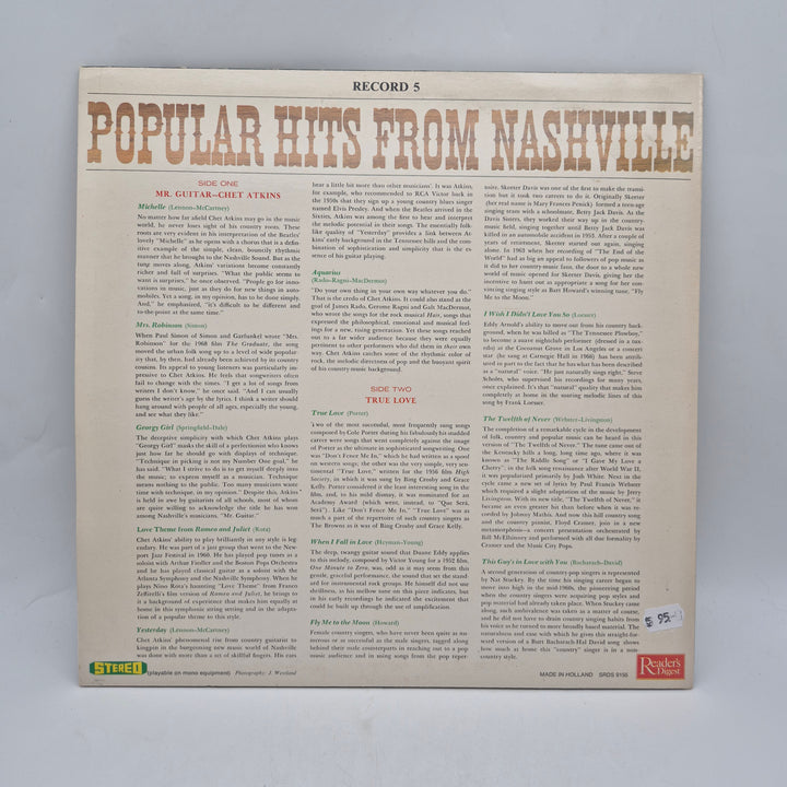 Retro LP Readers Digest Nashville country