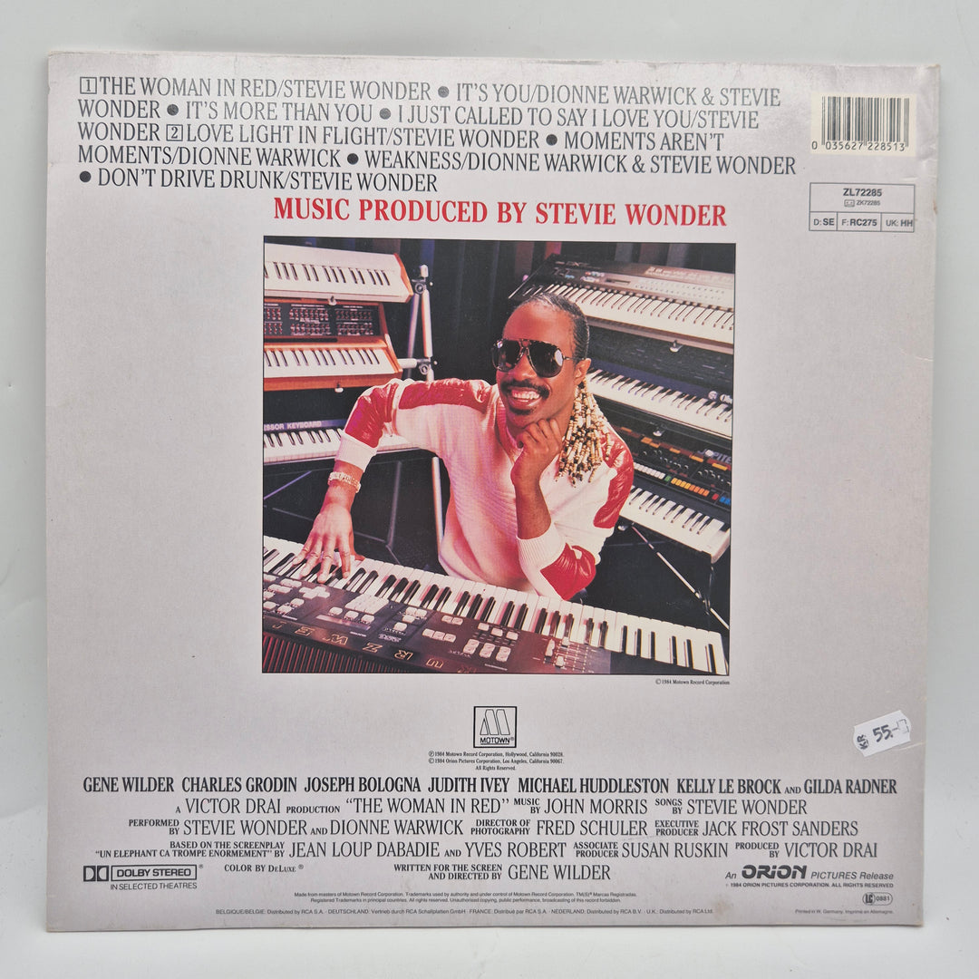 The Woman in Red soundtrack vinyl retro LP