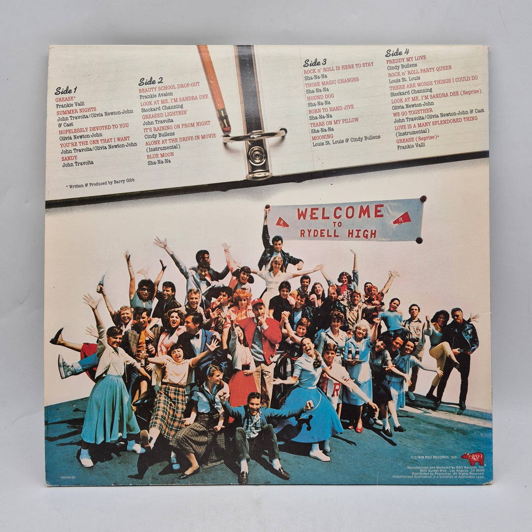 Grease original soundtrack dubbel LP vinyl retro