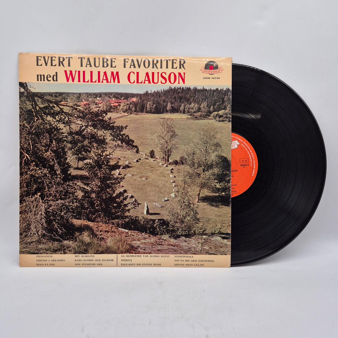 Evert Taube favoriter vinyl LP retro Polydor