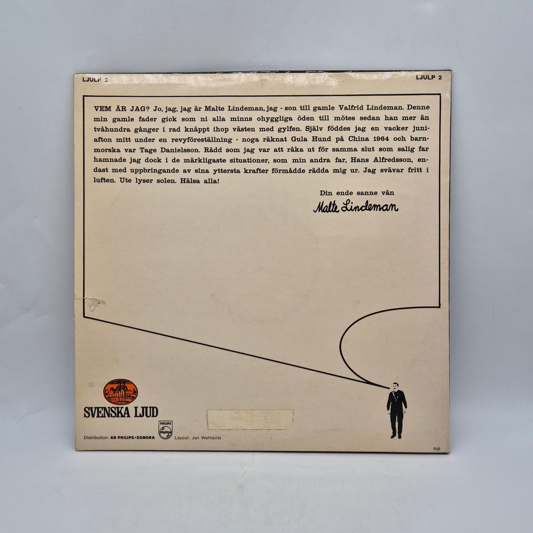 Retro LP Malte Valfrid Lindemans son