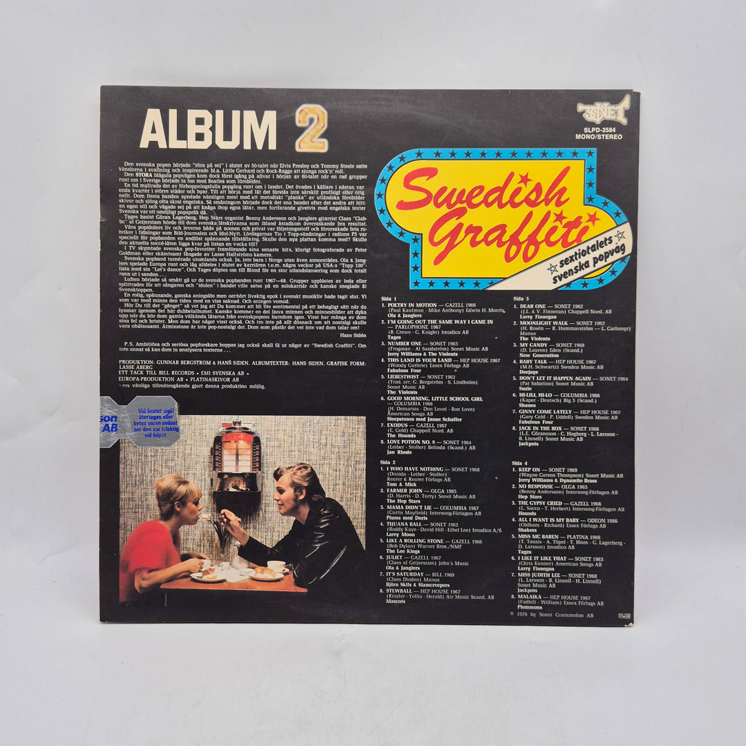 Swedish Graffiti Album 2 dubbel LP retro