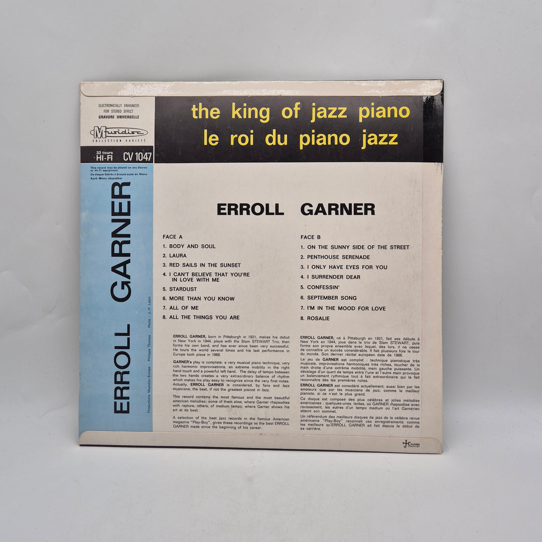 Erroll Garner 16 Hits retro jazzvinyl