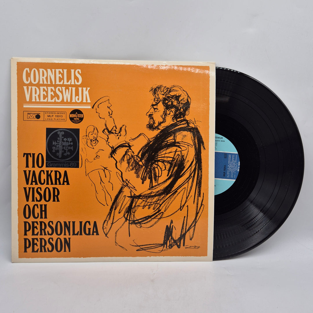 Cornelis Vreeswijk retro vinyl LP Metronome
