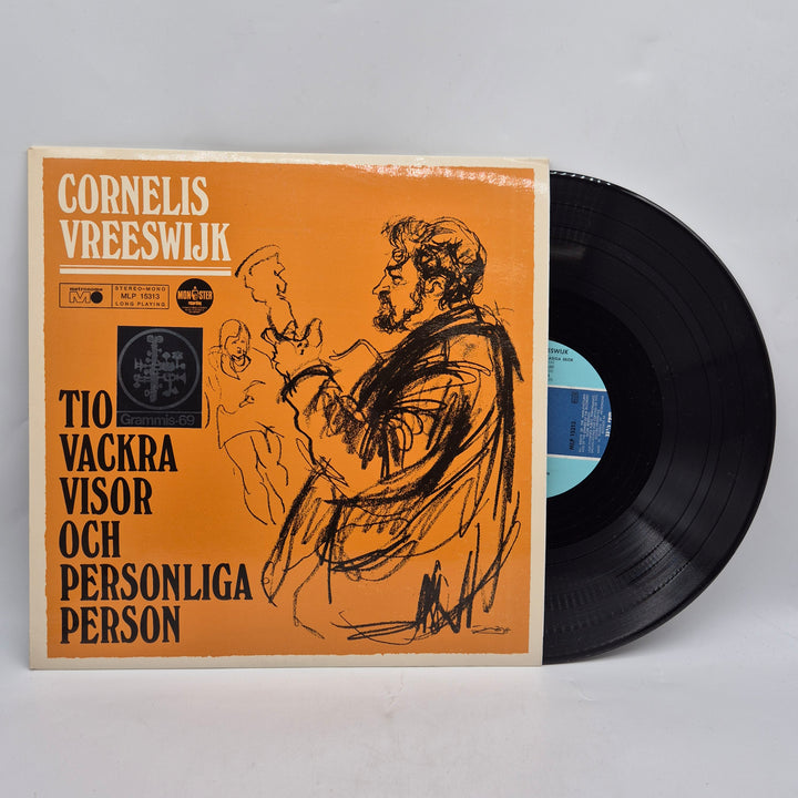 Cornelis Vreeswijk retro vinyl LP Metronome