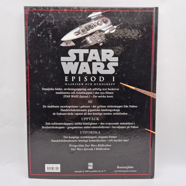 Star Wars Episod I illustrerad faktabok hårdpärm