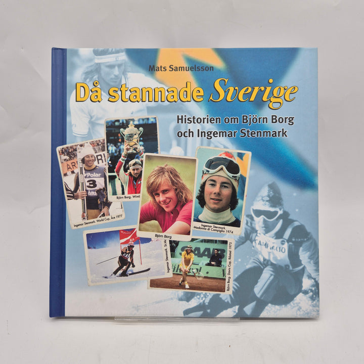 Retro sportbok Björn Borg Ingemar Stenmark