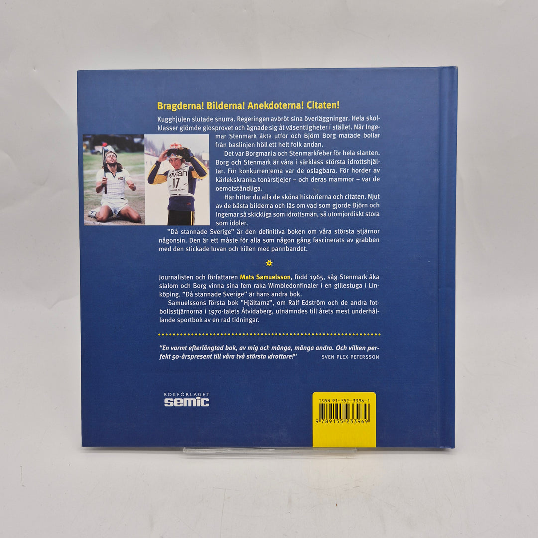 Retro sportbok Björn Borg Ingemar Stenmark