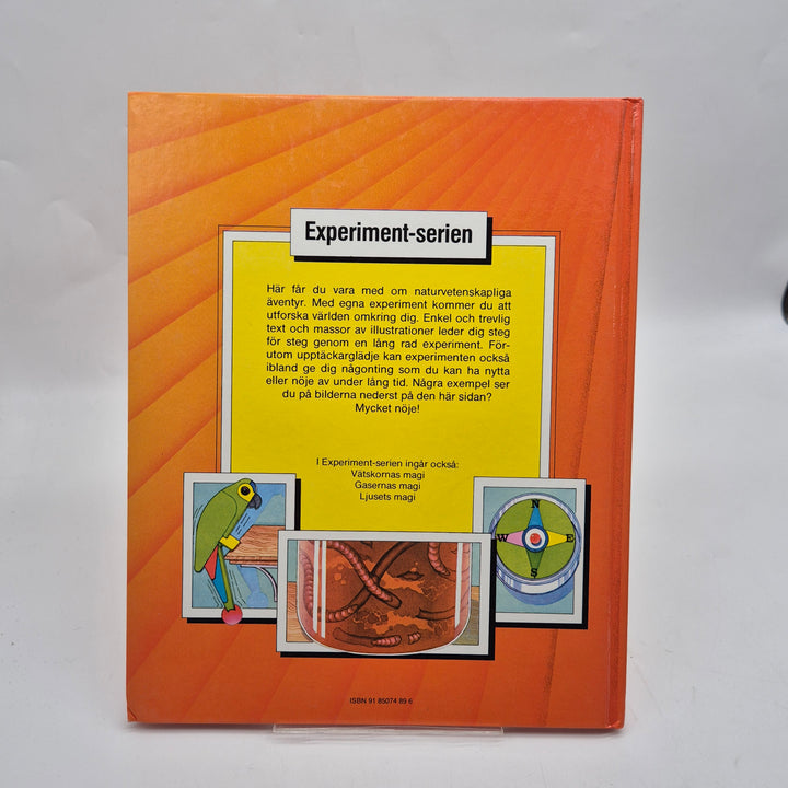 Retro barnfaktabok Rörelsernas magi Experiment-serien