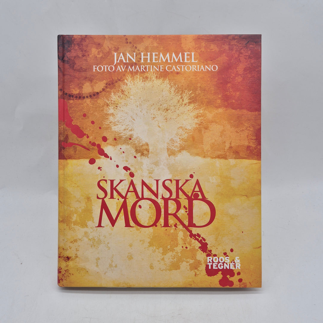 Skånska mord true crime bok inbunden