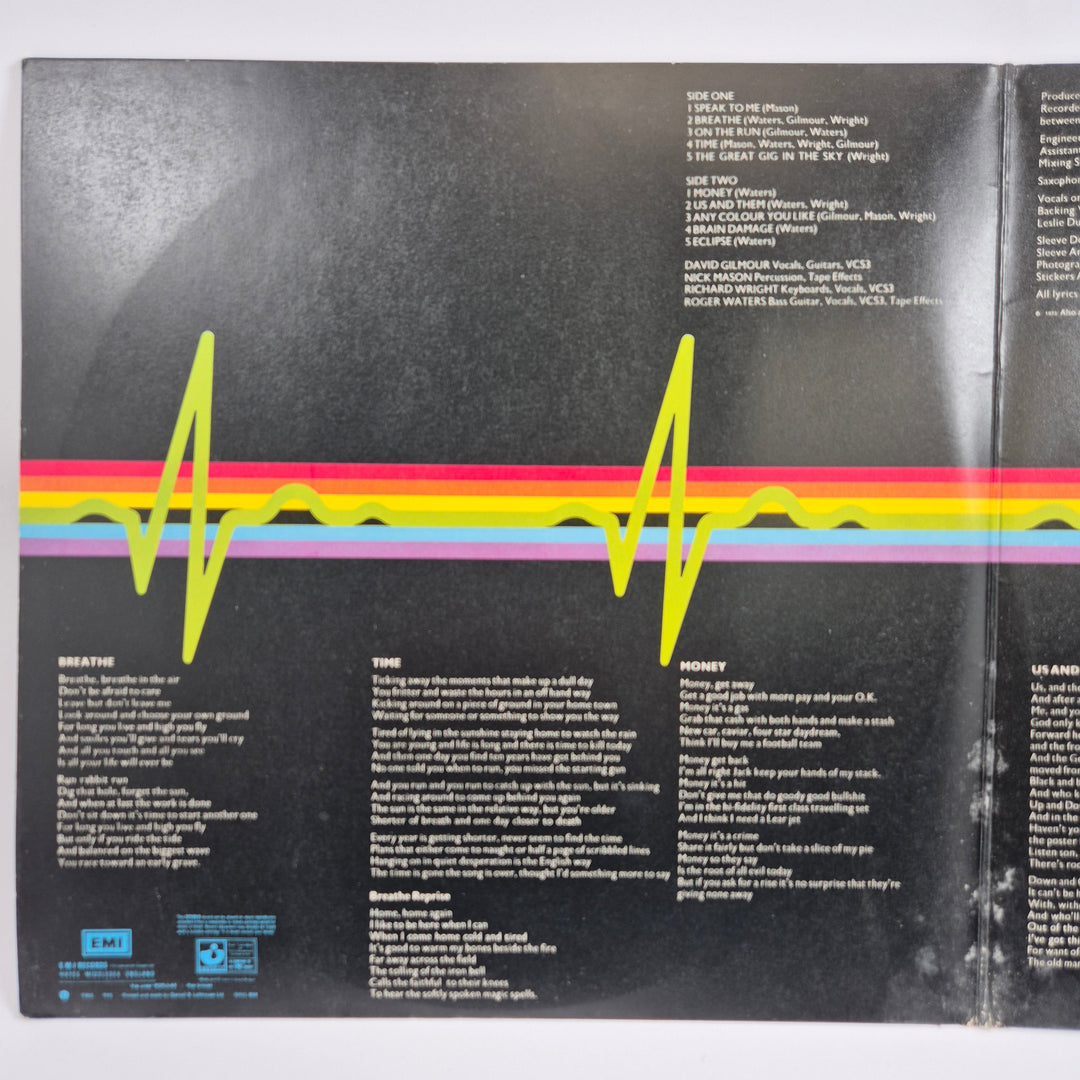 Pink Floyd – The Dark Side of the Moon (Vinyl LP, Harvest SHVL 804)