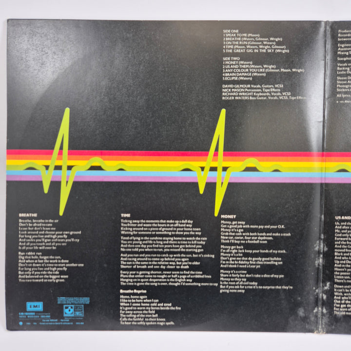 Pink Floyd – The Dark Side of the Moon (Vinyl LP, Harvest SHVL 804)