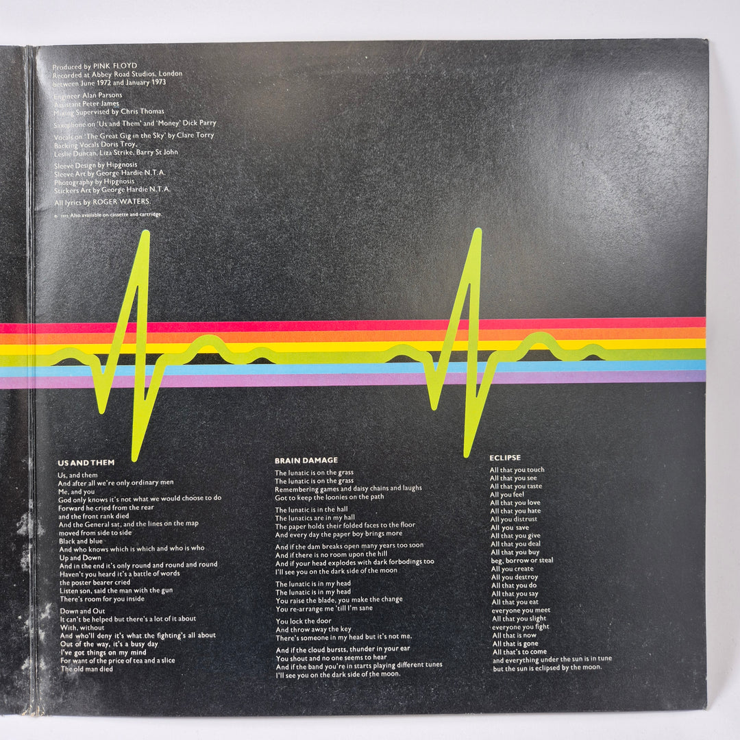 Pink Floyd – The Dark Side of the Moon (Vinyl LP, Harvest SHVL 804)