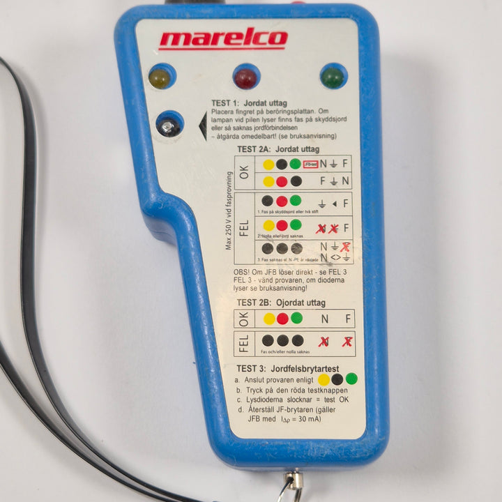 Marelco Polman eluttagsprovare 230V begagnad