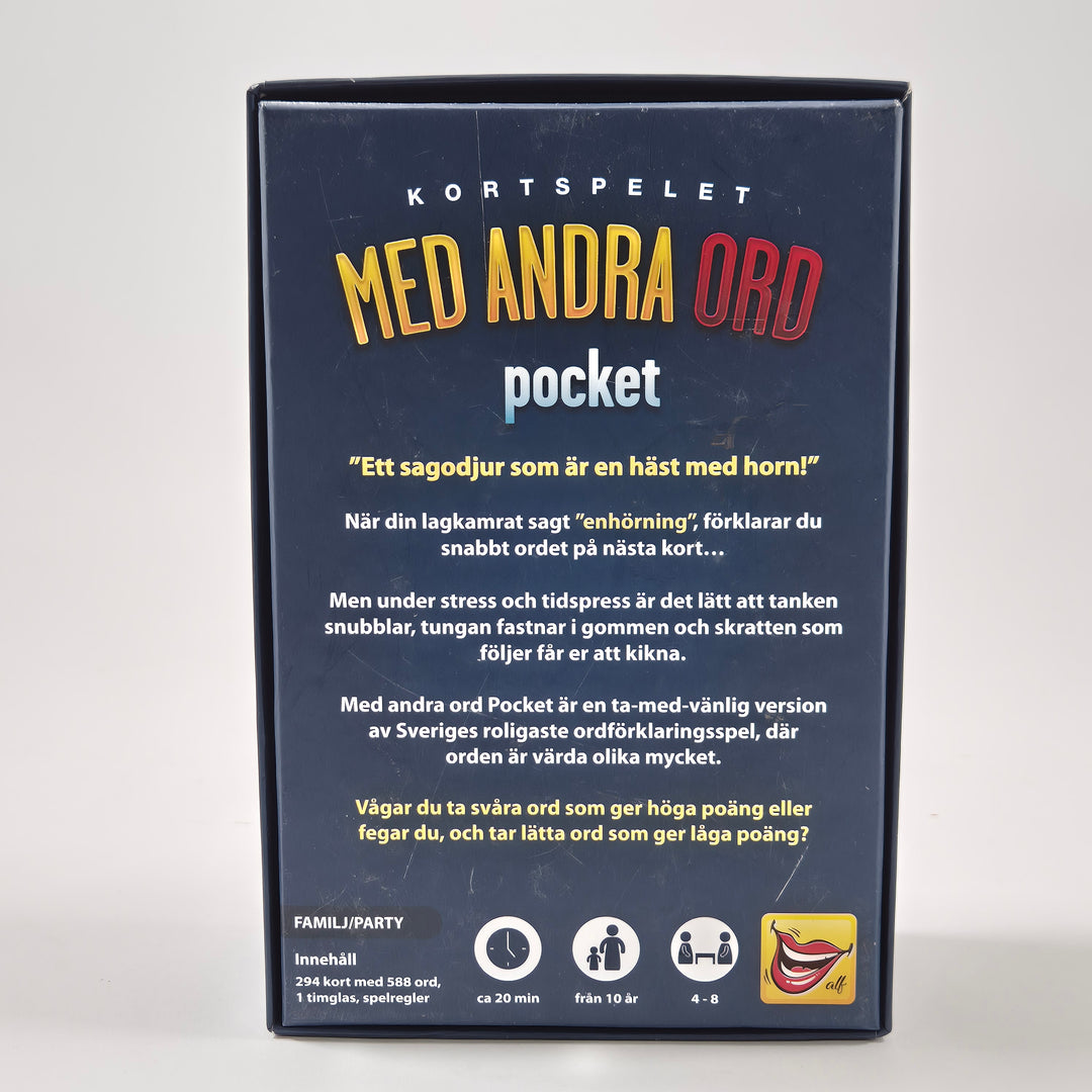 Med Andra Ord Pocket ordspel ALF