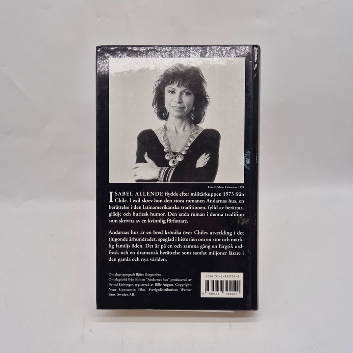 Andarnas hus inbunden roman Isabel Allende Norstedts