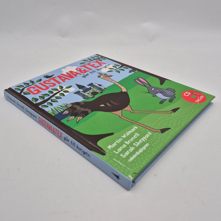 Gustava och Tex går till kungen barnbok med CD