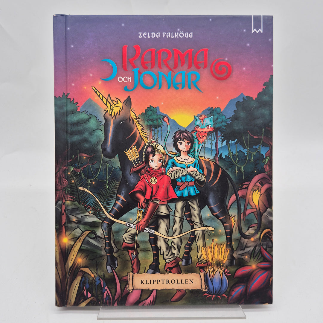 Karma och Jonar Klipptrollen barnbok inbunden
