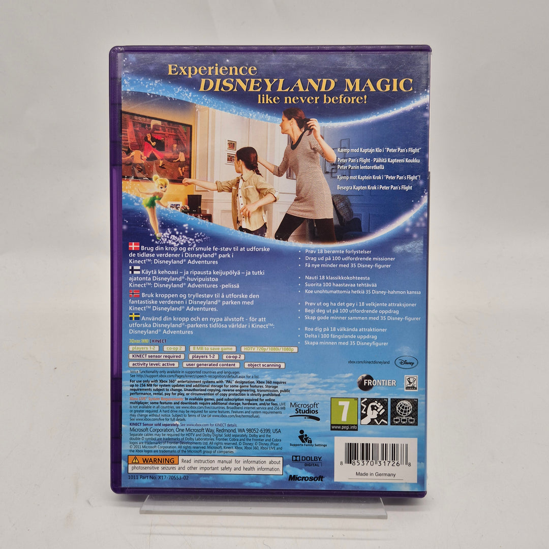 Disneyland Adventures Xbox 360 Kinect spel begagnat