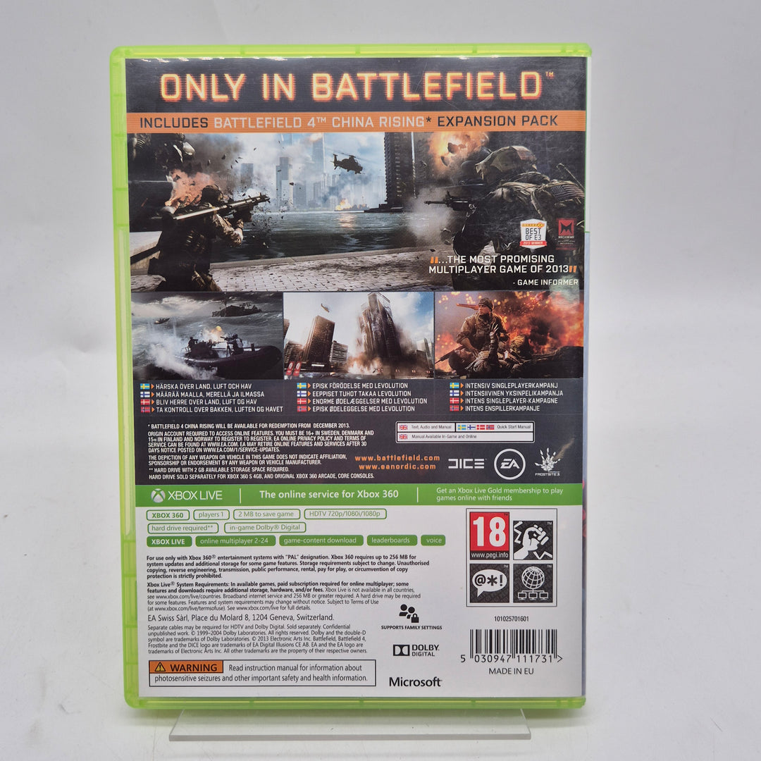 Battlefield 4 Xbox 360 begagnat spel