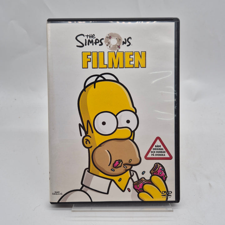 The Simpsons Filmen DVD 2007 svensk dubbning