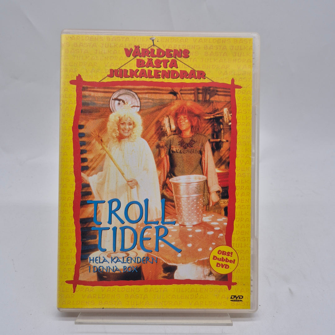 Trolltider retro julkalender dubbel DVD-box