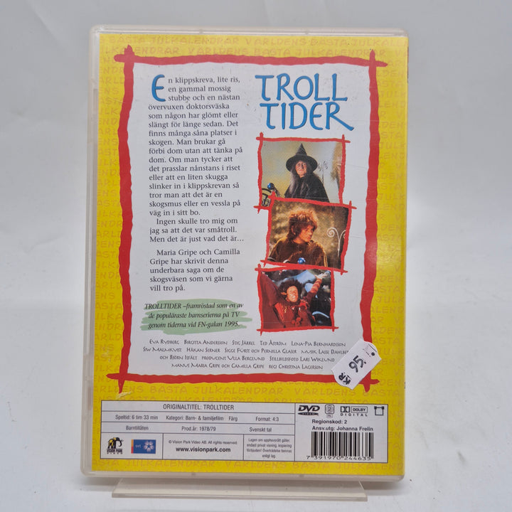 Trolltider retro julkalender dubbel DVD-box