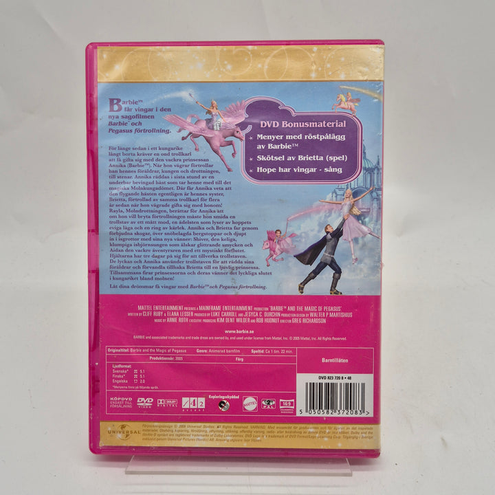 Barbie och Pegasus förtrollning DVD klassisk familjefilm