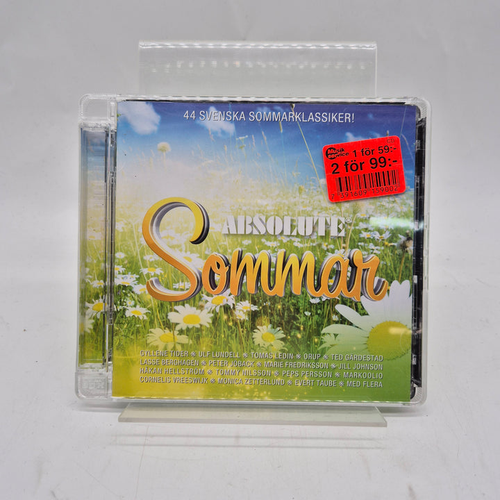 Absolute Sommar dubbel CD svenska sommarklassiker