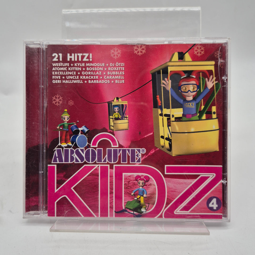 Absolute Kidz 4 retro CD-samling begagnad