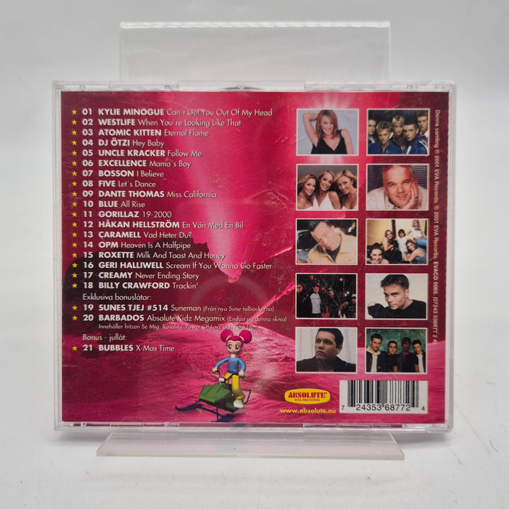 Absolute Kidz 4 retro CD-samling begagnad