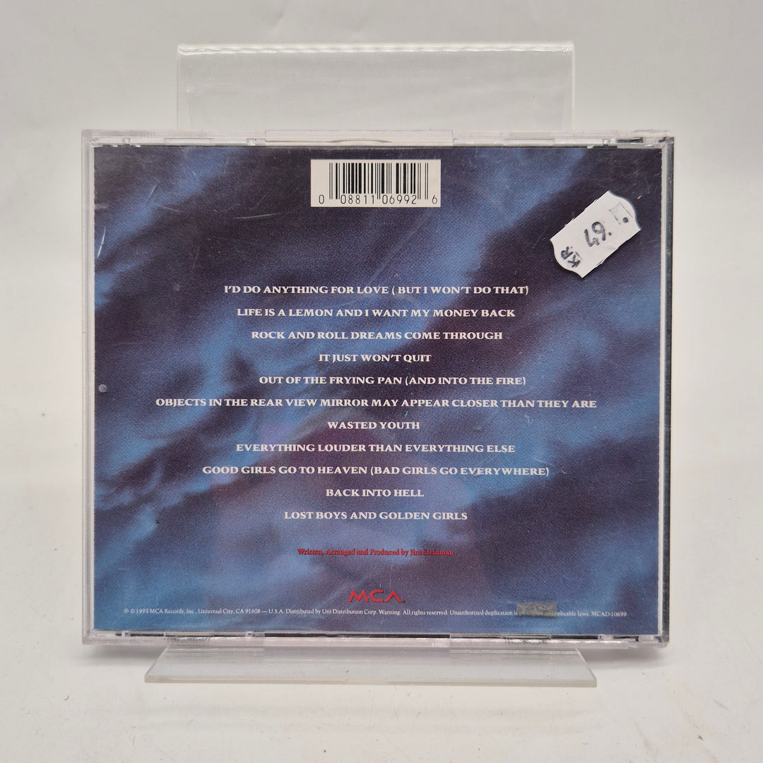 Meat Loaf Bat Out of Hell II CD retro