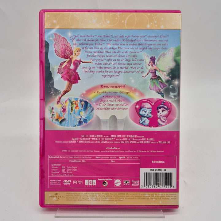 Barbie Den Magiska Regnbågen DVD begagnad