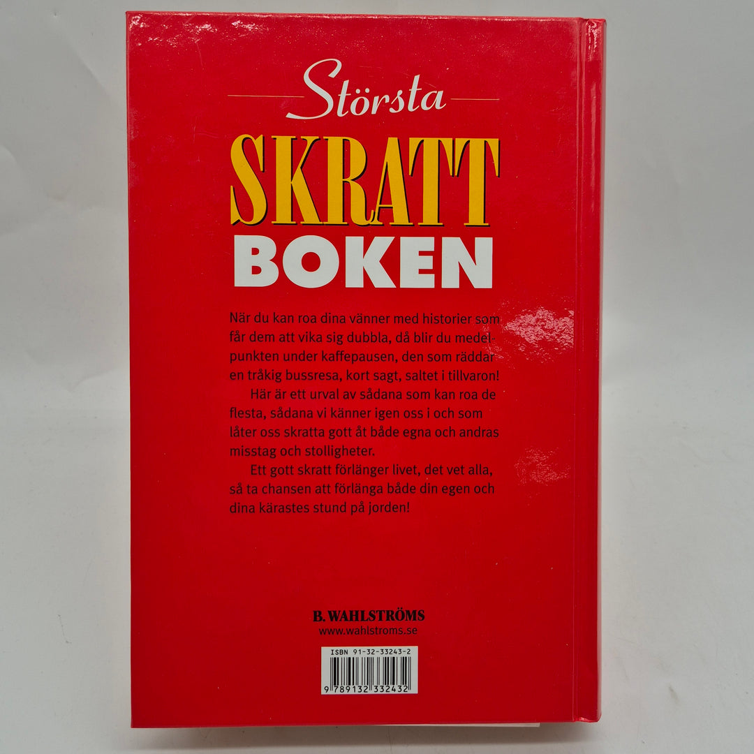 Största Skrattboken humorsamling B Wahlströms retro