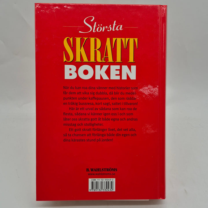 Största Skrattboken humorsamling B Wahlströms retro