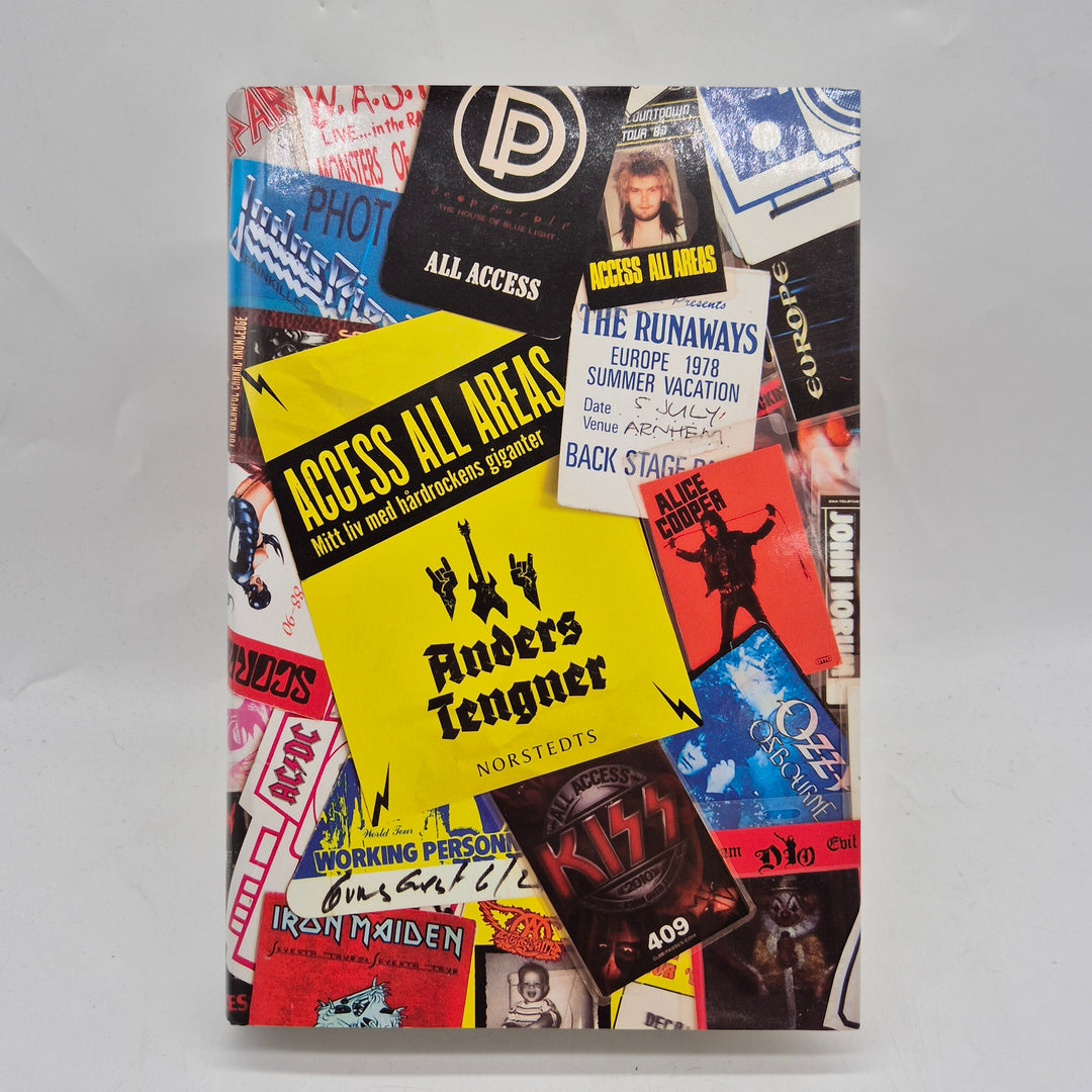 Access All Areas rockbiografi Anders Tengner Norstedts