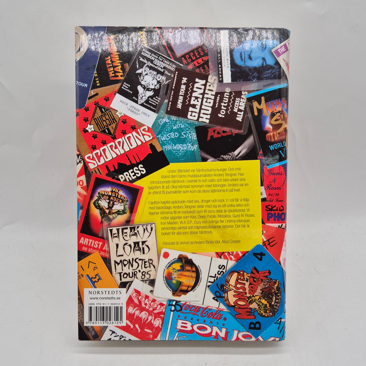 Access All Areas rockbiografi Anders Tengner Norstedts