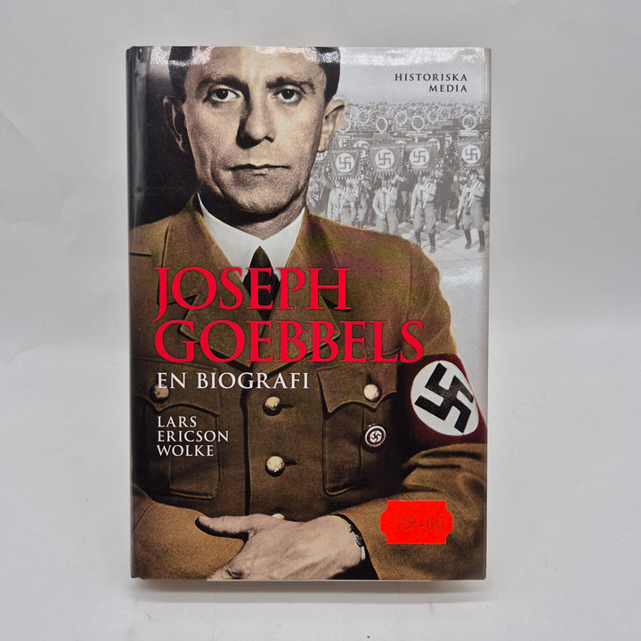 Joseph Goebbels biografi inbunden bok historia