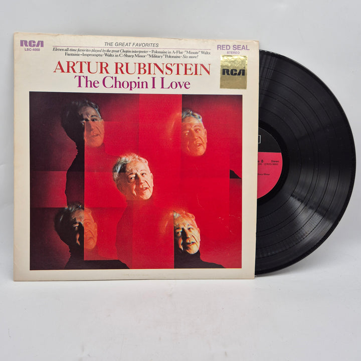 Artur Rubinstein Chopin LP retro RCA