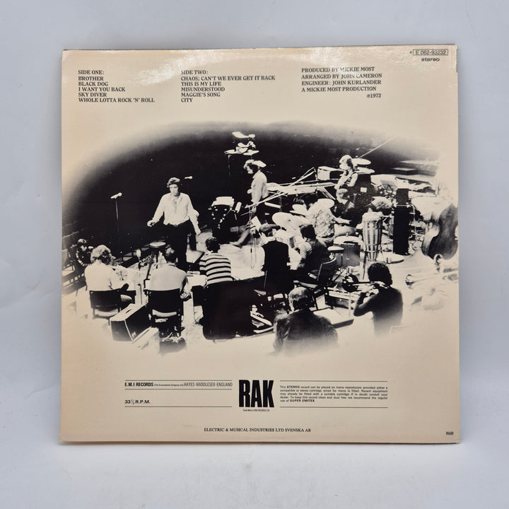 Retro CCS live LP vinyl 1970-tal