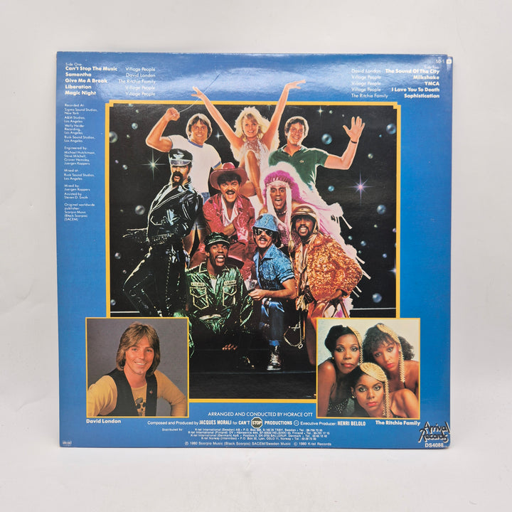 Village People retro soundtrack LP Cant’t Stop the Music