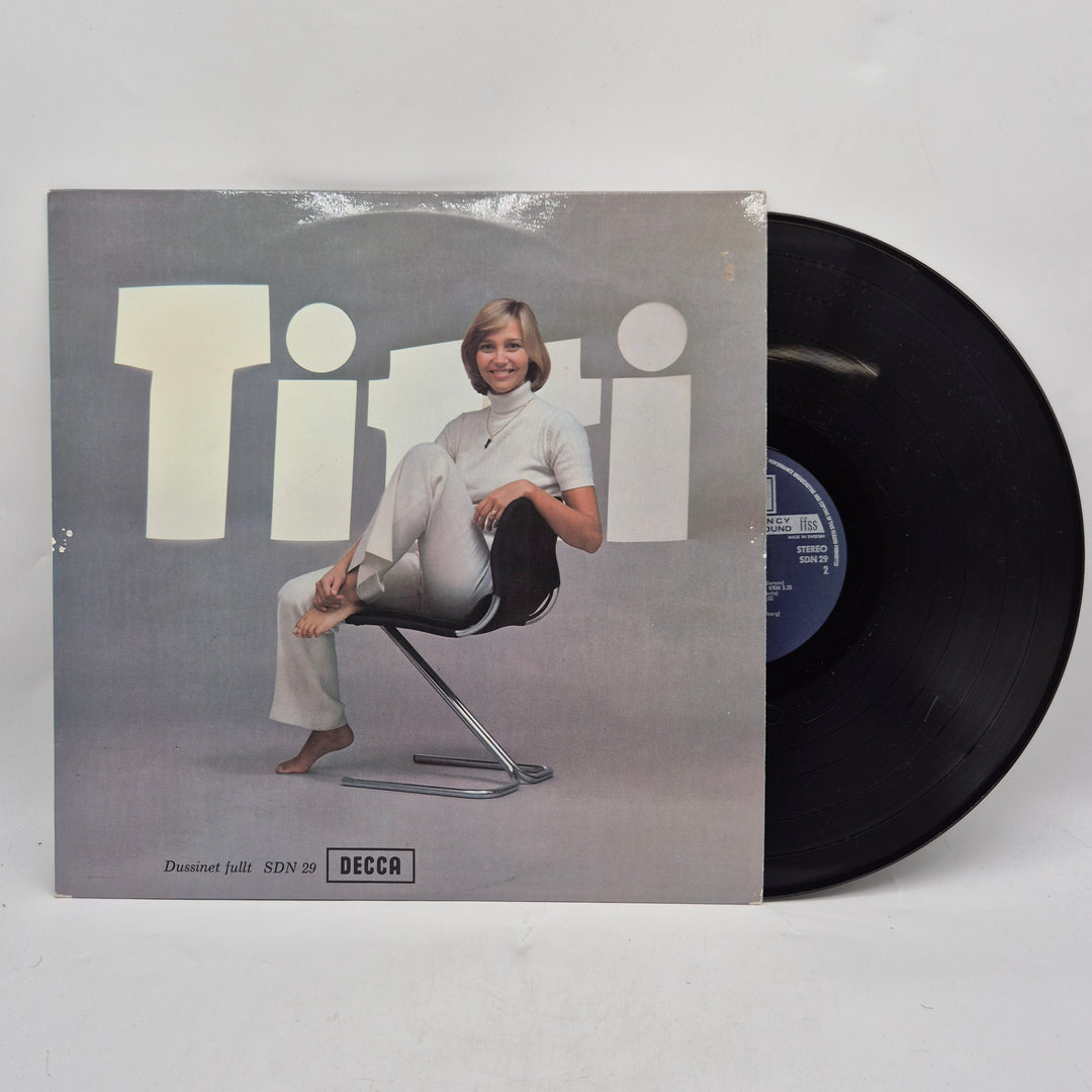 Titti Breitholtz LP Dussinet fullt retro Decca