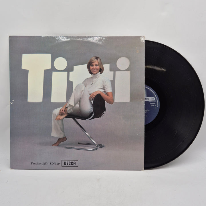 Titti Breitholtz LP Dussinet fullt retro Decca