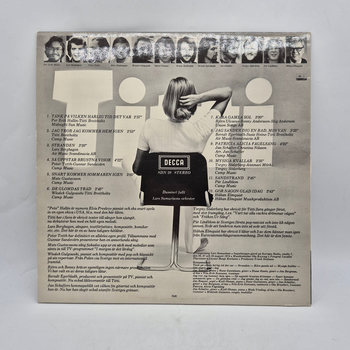 Titti Breitholtz LP Dussinet fullt retro Decca