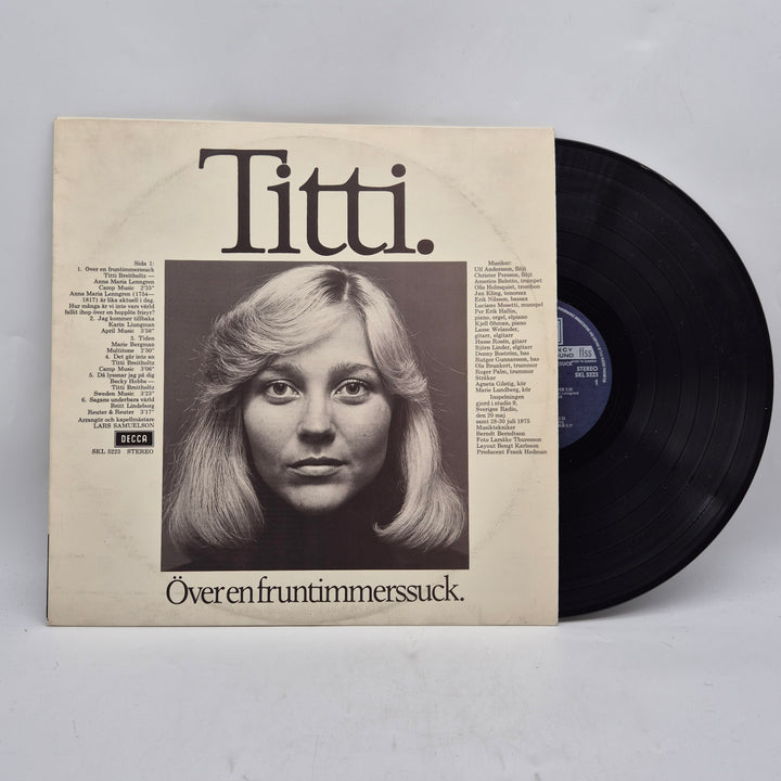 Titti LP Decca retro vinylskiva 1970tal