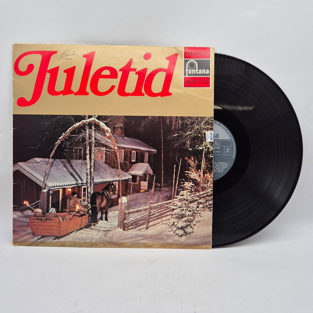 Retro jul-LP Juletid Fontana Special vinyl