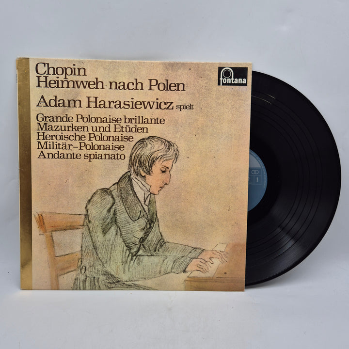 Chopin vinyl LP retro Fontana vintage