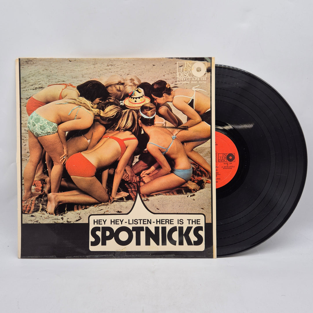 Retro LP The Spotnicks Hey Hey Interdisc