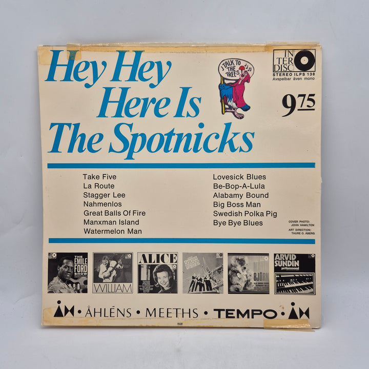Retro LP The Spotnicks Hey Hey Interdisc
